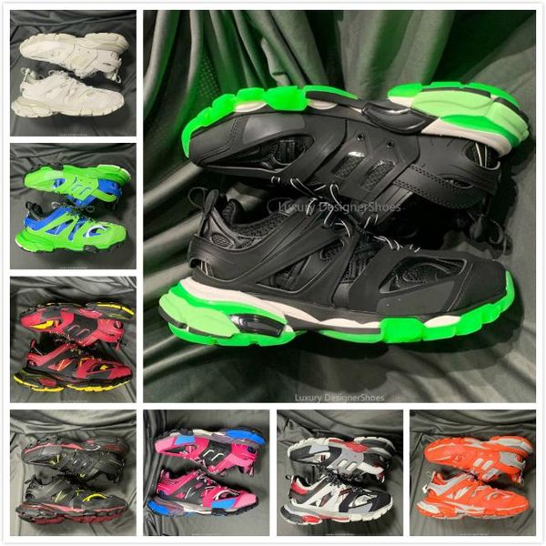 

new paris triple s 3.0 luxury sports shoes designer casual run shoes upgraded dad shoe white black grey running shoe 36/45