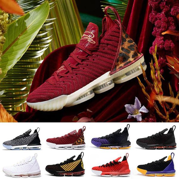 

16 16s basketball shoes cushion cushioning outdoor shoes 36-46, Black