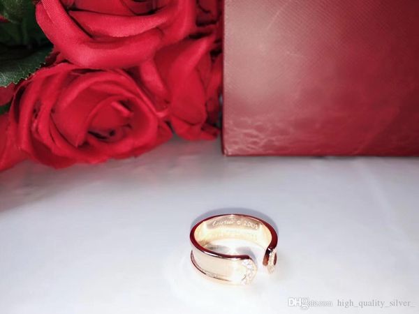 

pandora s925 silver классического open ring простой и щедрый темперамент wild два цвета на выбор пару кольца партии wedding charming