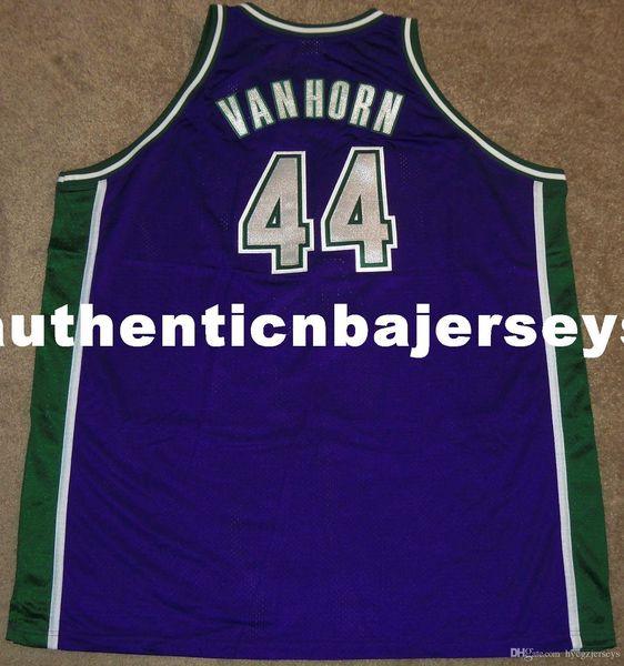 

new keith van horn #44 sewn rbk jersey sewn rare mens vest size xs-6xl stitched basketball jerseys ncaa, Black;blue