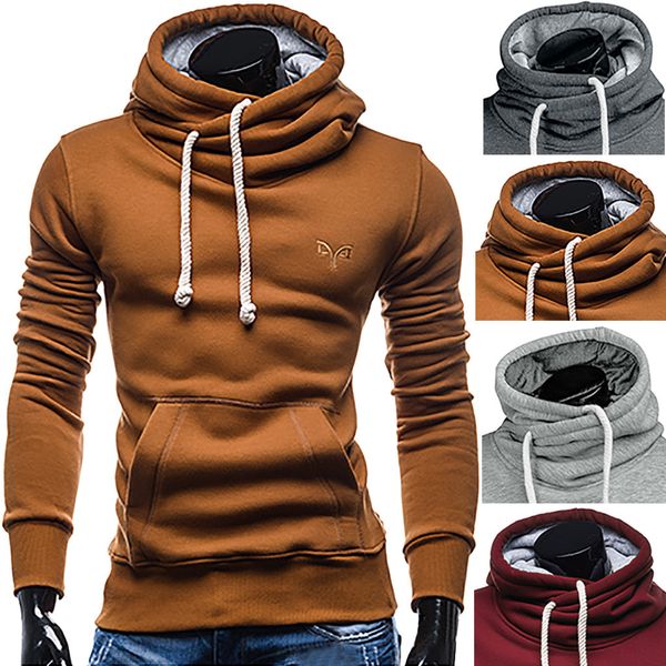 

streetwear hoodies love fashion men's autumn winter casual hooded pocket pullover outwear blouse s-5xl 40 ing, Black