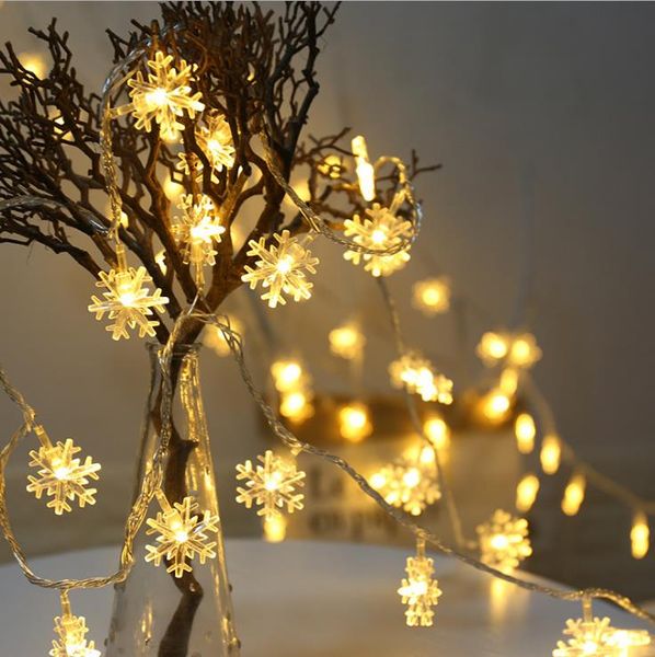 

snowflake string lights christmas light strings led lantern battery box light strings new year christmas tree decor chriamas gift