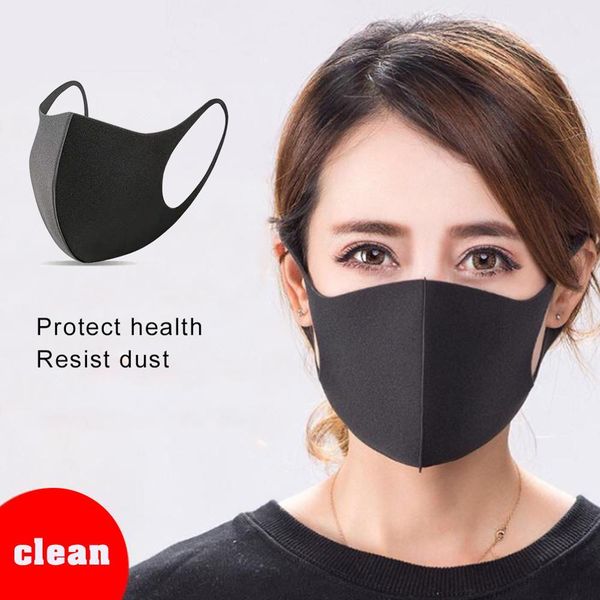 

cute pm2.5 washable mouth mask anti haze dust mask nose filter windproof face muffle bacteria flu fabric cloth respirator