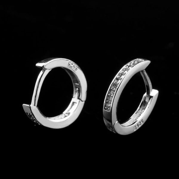 

new elegant single-row ear ring hoop earing stud jewelry charm special gift, Golden