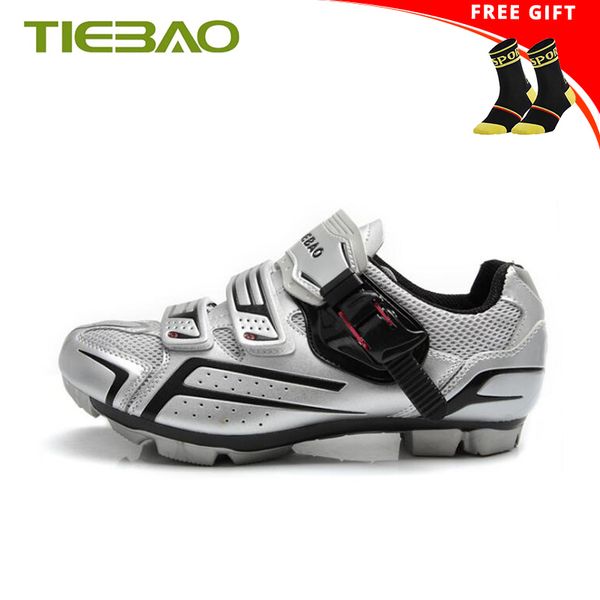 

tiebao mtb cycling shoes men self-locking bicycle bike shoes racing athletic cycling zapatillas ciclismo sneakers women, Black