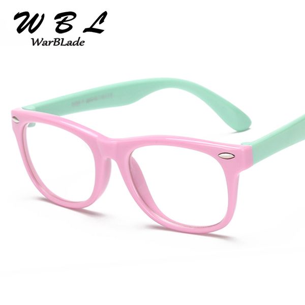 

warblade child boy girl myopia prescription eyeglass frames clear eyewear kids optical glasses frame frame oculos, Silver