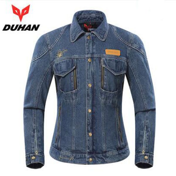 

summer breathable duhan women motorcycle jacket motorcycle riding jackets men moto protective gear racing clothes suit