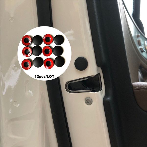 

car door screw protector caps kit modified unisversal auto replacement parts door lock protective covers car accessories