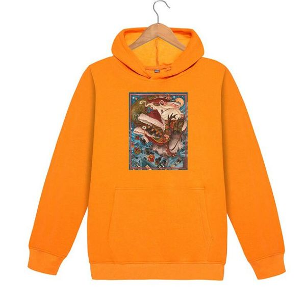 

2020 diy designer mens woman hoodies winter luxury womens streetwear with christmas pattern long-sleeve mens clothing 5 colors available, Black