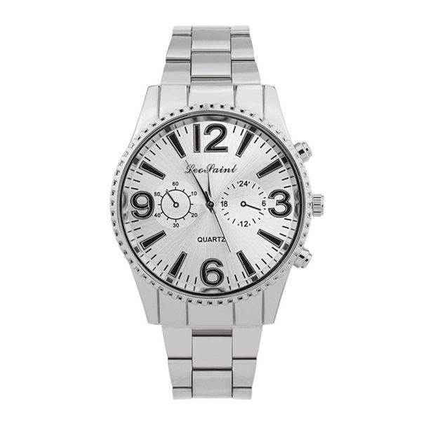 

men wristwatch luxury fashion stainless steel analog quartz watches for man wrist watch men gold relogio masculino, Slivery;brown