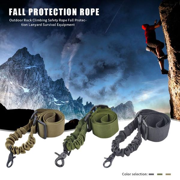 

outdoor rock climbing safety rope sling lanyard emergency survival tool