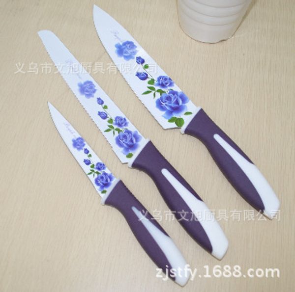 

spot supplies 3pc stainless steel tool suit fruits paring knife gift set knife