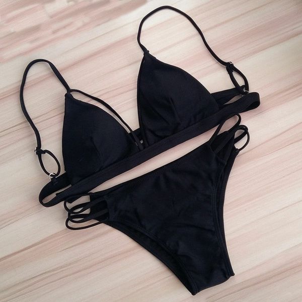 

us new women padded push-up bra bikini swimsuit swimwear bathing suit beachwear