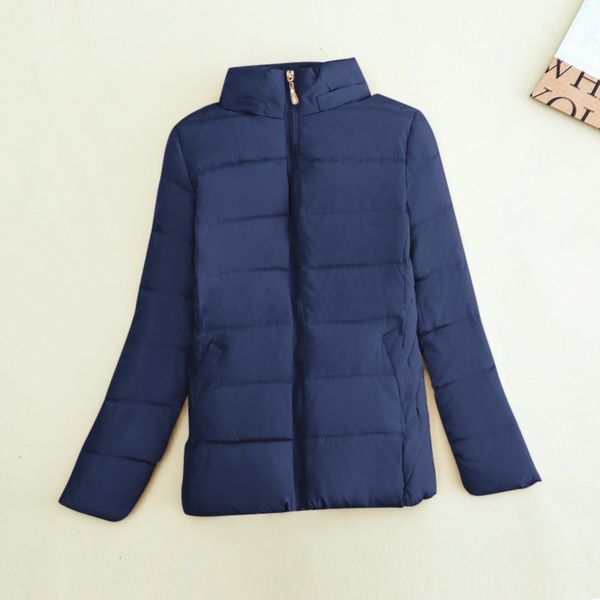 

women's down & parkas 2021 winter jacket women cotton short jackets plus size 6xl padded student warm autumn slim coat female casual, Black