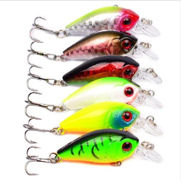 

4.5cm 4.2g crankbait fishing lure artificial crank hard bait ater minnow fishing wobblers fish lures lure cghsi