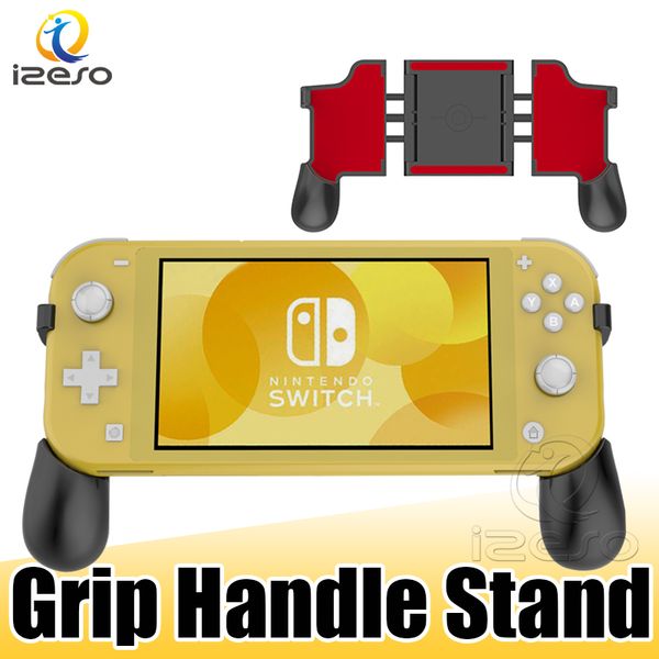 Griffständer für Nintendo Switch Lite, verstellbarer ergonomischer Griff, Griffhalterung mit 2 Spielsteckplätzen für Switch Lite mit Einzelhandelsverpackung