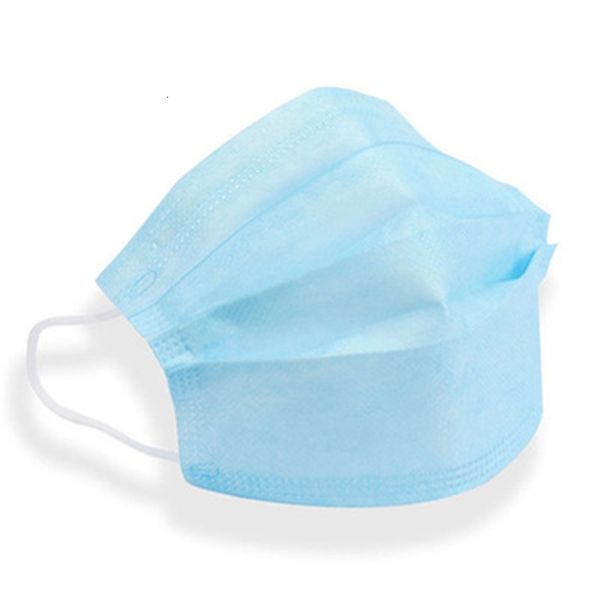 

dhl ship in stock earloop mouth mask blue faer 3 layer non woven safety dustmaske for adults cai0516 erdx