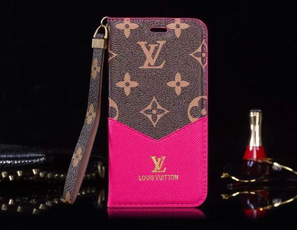 

For iPhone XS MAX card flip phone case with lanyard brand design for iPhone X XR 6 6plus 7 7plus phone case
