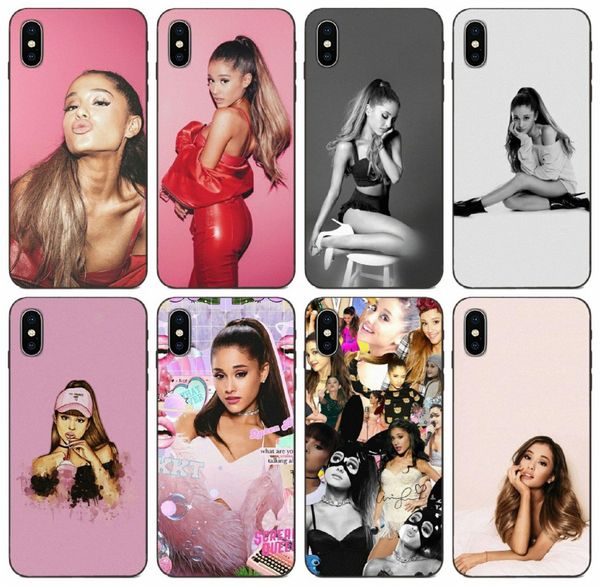 tongtrade] cat actor ariana grande novelty fundas case for iphone 11 pro max x xs 8s 7s 6s 5s plus galaxy s8 s9 s10 5g honor 20i case