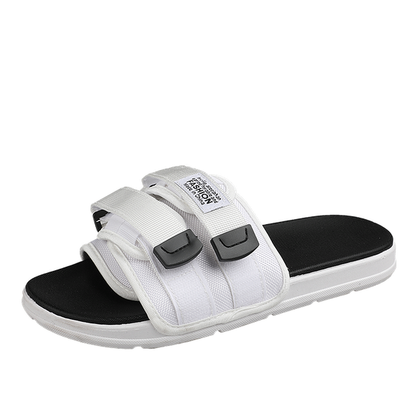 

summer men slippers casual black white shoes non-slip slides bathroom sandals soft sole women slides