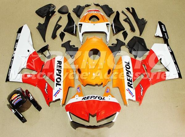 

мотоцикл новый abs литья под давлением полный обтекатели комплекты, пригодный для honda cbr600rr f5 2013 2014 2015 2016 2017 кузовостроение