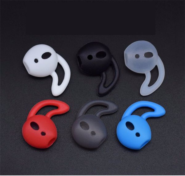 Custodia per auricolari in silicone Tappi per le orecchie Tappi per le orecchie per airpods iphone X 7 In-Ear Airpod Auricolari Suggerimenti auricolari 500 PAIA / LOTTO