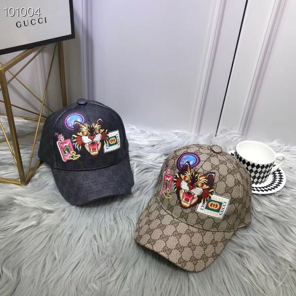 

20ss luxury caps new tiger pattern letter ball caps four seasons hip hop men women hats baseball snapback cap street style no box 2020809p, Blue;gray