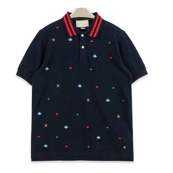 

top 20ss made in italy классический вышивка polo короткие рукава бизнес повседневный простой инструментальное polo футболки summer street so, White;black