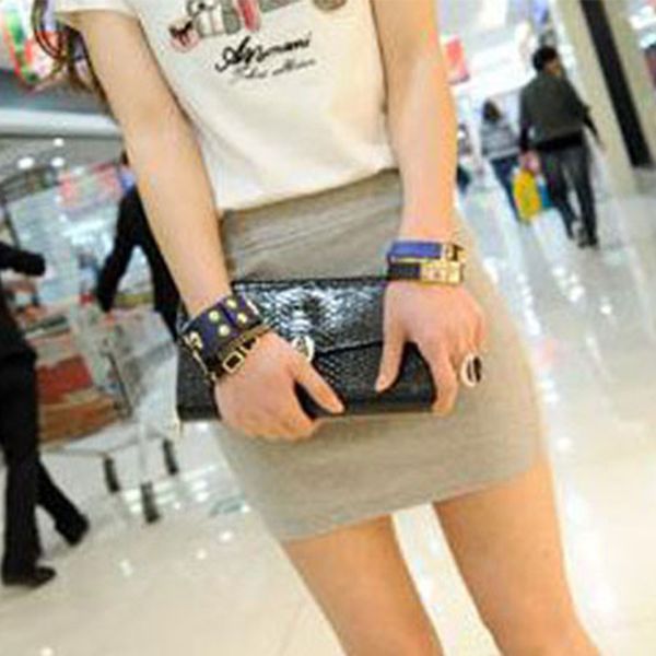 

fashion women ladies summer package hip pencil skirt seamless elastic pleated high waist slim mini skirts for office party, Black