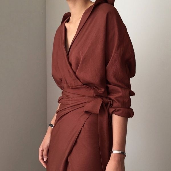 

womens dresses womens dress belt dress casual dresses female v neck high waist patchwork split midi dresses for women spring fashion, Black;gray