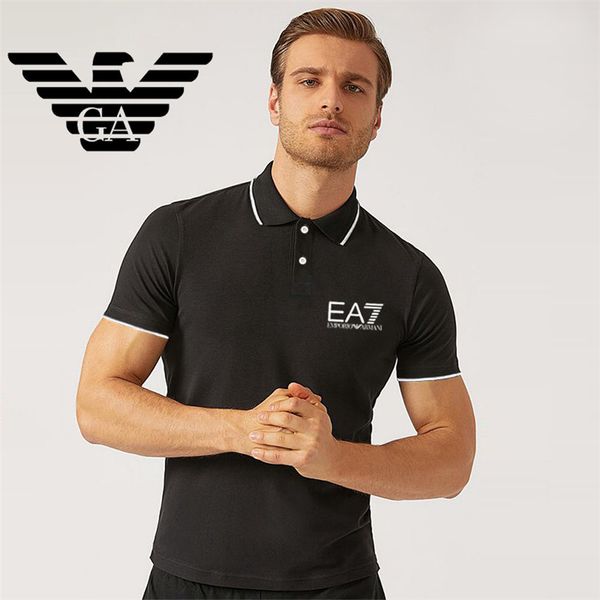 

g2 armani мужские дизайнерские polos марка маленькая лошадь одежды мужчины ткани письмо дизайнер»поло футболки воротник случайные футболки т, Gray