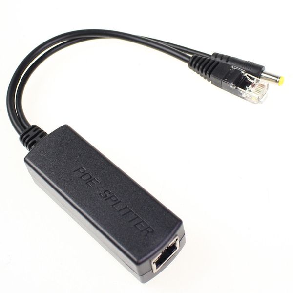 

активный разветвитель poe питание через совместимый ethernet с 48в на 12в с ieee802.3af 15.4 вт с 5521 разъем