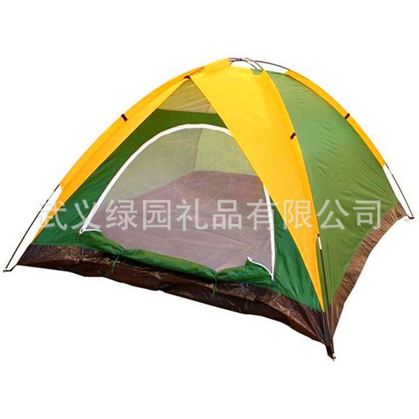 

double single layer couples tent outdoor camping water resistant barrier ultravioletÂ ray tent gift wholesale