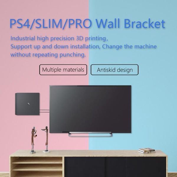 

wall stand mount joystick controller dock bracket for ps4 handle ps4 mount pro storage slim game rack holder m7o7