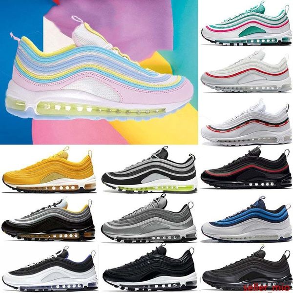 

2019 men rainbow 19 og running shoes white black classic designer shoes women metallic gold silver bullet mens trainers sneaker
