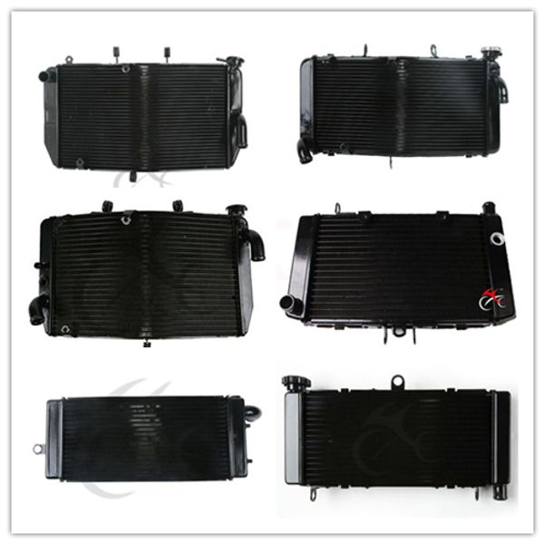 

motorcycle aluminum radiator cooler system for cb600 f4 cbr 600rr cb500 br900rr shadow ace 750 vt750c
