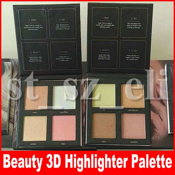 

Новый макияж 3D светящиеся маркеры 4 цвета, текстовыделитель бронзаторами палитра порошок летнего солнцестояния Золотые пески и розовые пески выпуск шоу