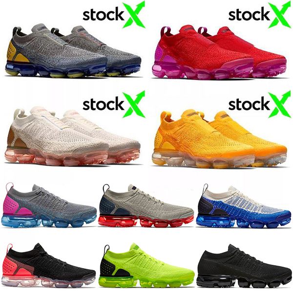 

fashion men fly knit trainers cushions running shoes university gold volt symbol grey race blue punch sneakers