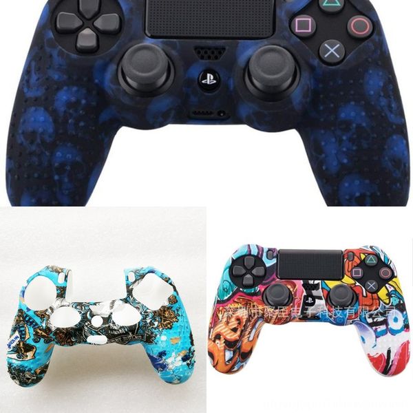 

stgo0 anti cover white controller case slip w grip cap for playstation ps4 silicone l41f