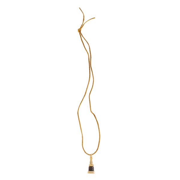 

подвеска relief тибетской медь ступа башни хорошего лаки amulet декор ожерелье, Silver