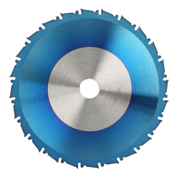 

110*1.6*20mm saw cutting disc 4inch carbide blue plating circular saw cutting blade disc for wood metal