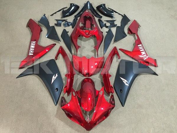 

4 gifts new injection mold abs motorcycle full fairings kit fit for yamaha yzf-r1 r1 2007-2008 yzf r1 07 08 bodywork set custom red cool