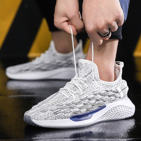 

2019 new arrival trend men breathable trainers men shoes for mature comfortable light fashion outdoor shoes z14-03, Black
