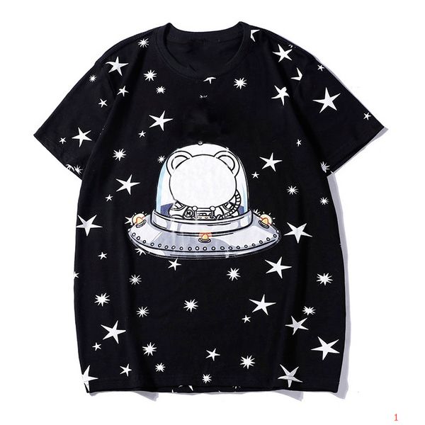 

fashion mens t shirts with brand letters printed t shirts men short sleeves tshirt women wholesale 3 colors xy18122901, White;black