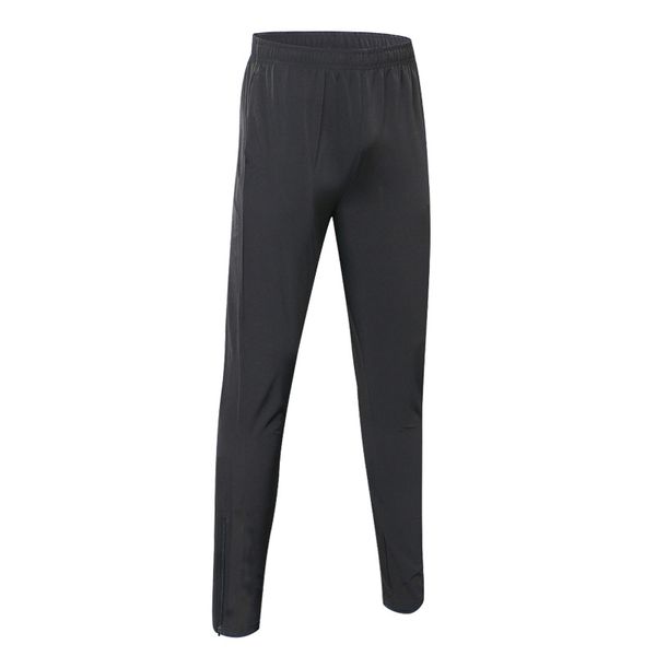 

jogging pants men long outdoor sports training pants running elastic fitness gym football basketball slim skinny trousers, Black;blue