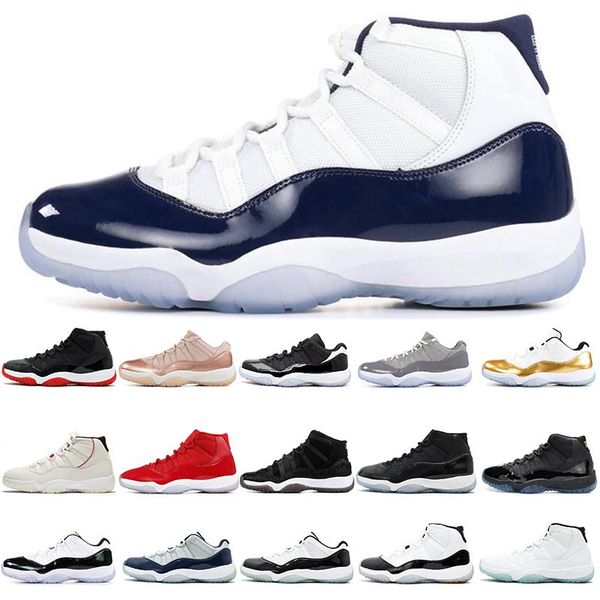 

concord 45 11 xi 11s cap gown prm heiress gym red chicago platinum tint space jams men women basketball shoes sports sneakers