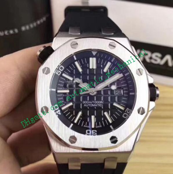 

16 цветов роскошные наручные часы 42мм diver 15710st.oo.a002ca.01 каучуковый браслет автоматические часы мужские часы новое прибытие, Slivery;brown