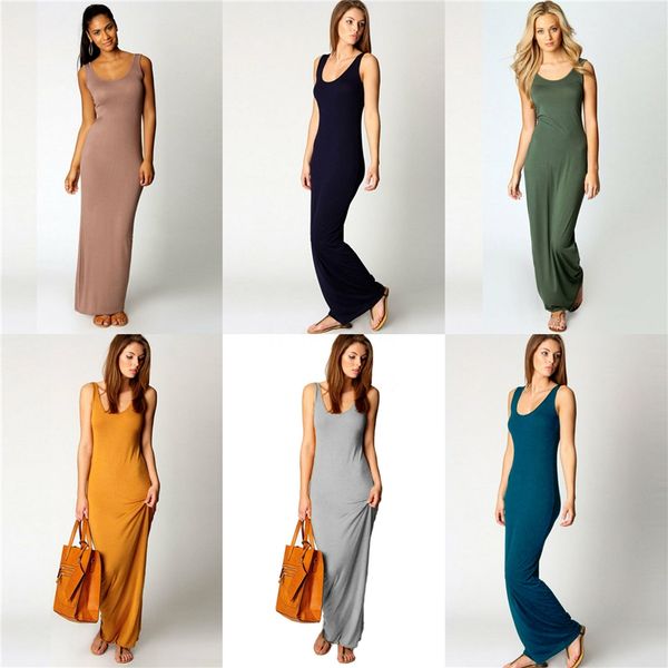 

women's summer casual maxi dress loose pocket long dress short sleeve split maxi dresses plain casual basic midi dress #594, Black;gray