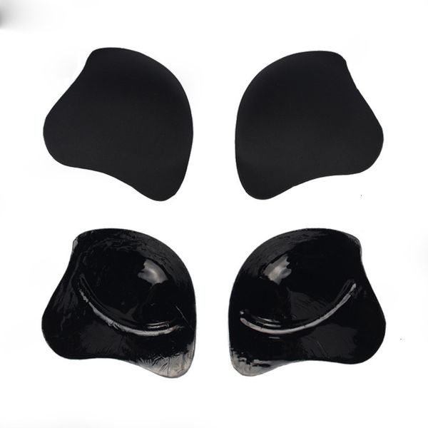 

padded bra femme lingeries cat head shape women silicone seamless ladies bra padded strapless sticky push up lingerie skin, Red;black