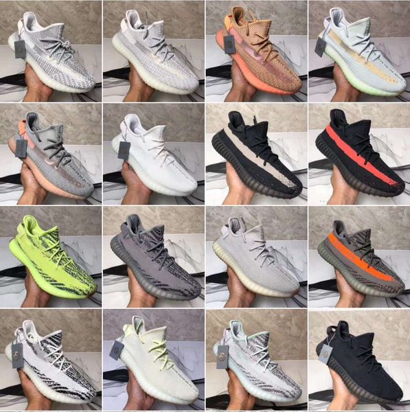 

2019350 V2NEW Static Clay Sesame True Form Гиперпространство Мужчины Женщины Кроссовки Kanye West Beluga 2.0